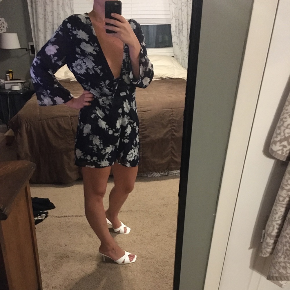 Floral romper